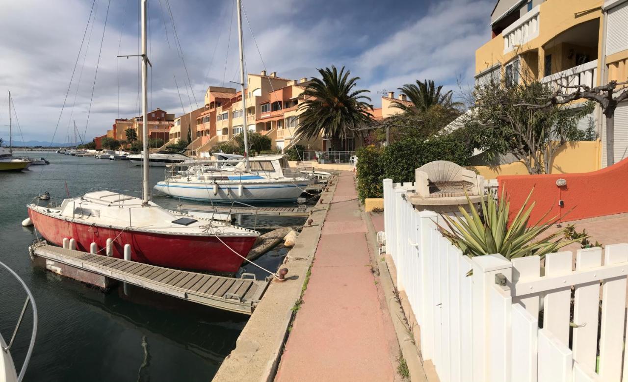 Ferienwohnung Marina Les Pieds Dans L Eau Le Barcarès Exterior foto