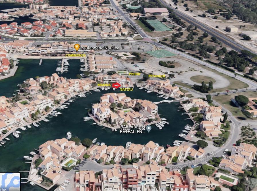Ferienwohnung Marina Les Pieds Dans L Eau Le Barcarès Exterior foto