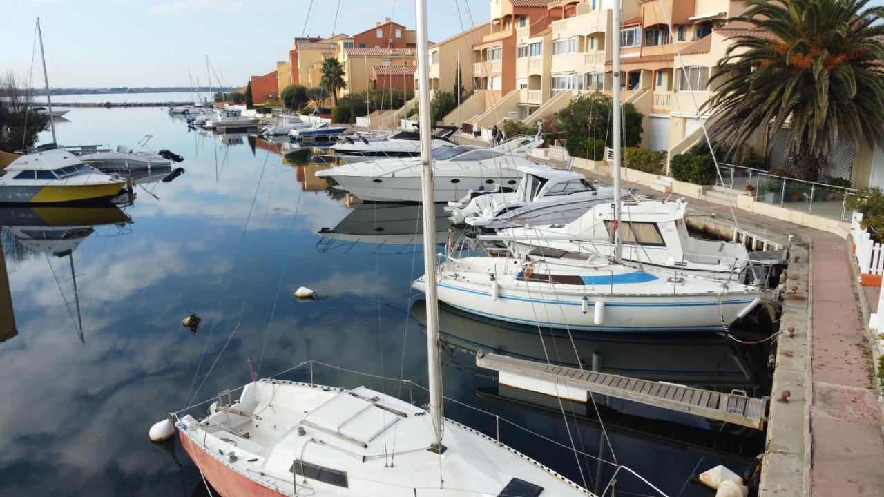 Ferienwohnung Marina Les Pieds Dans L Eau Le Barcarès Exterior foto