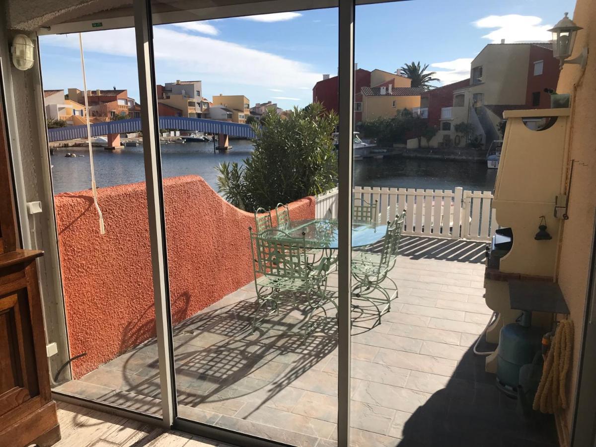 Ferienwohnung Marina Les Pieds Dans L Eau Le Barcarès Exterior foto